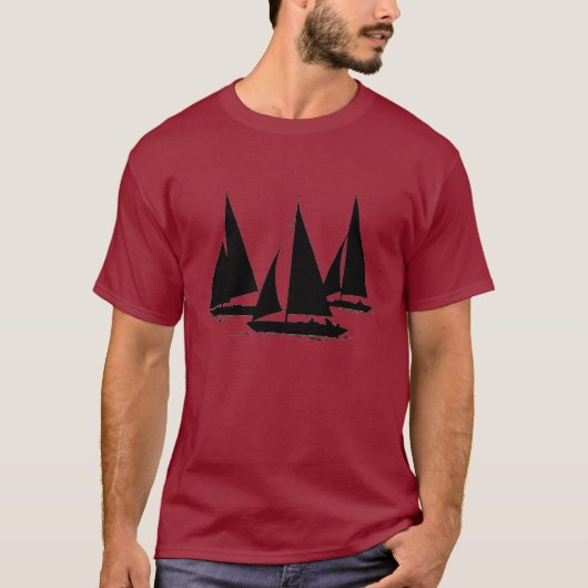 T-shirt 3 voiliers (Devant)