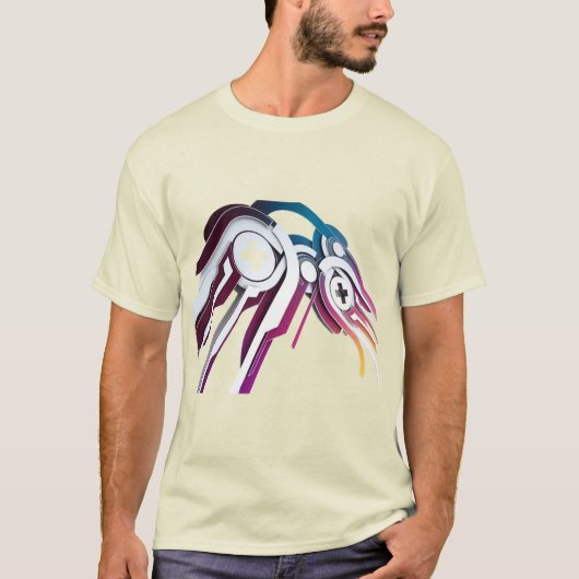 T-shirt 3D Classique (Devant)