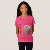 T-Shirt 3D Funny Cochon chinois Année personnalisée Annive (Devant entier)