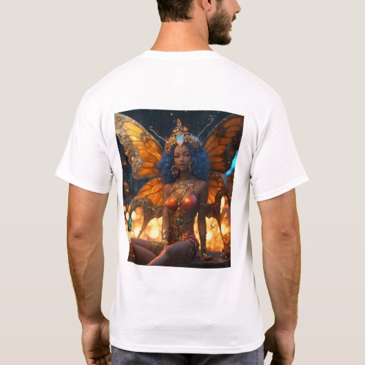 T-shirt 3D Interprétation majestueuse en Afrique T-Shi (Dos)