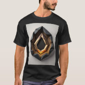 T-shirt 3D Paper Art Design (Devant)