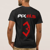 T-shirt = [3D] = pixels rouges (Dos)