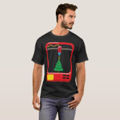 T-shirt 3D Printing Christmas Tree Merry Christmas 3D Prin (Devant entier)