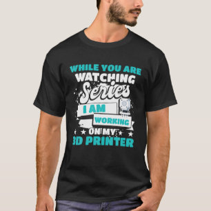T-shirt 3D-Printing Geek Filament 3D-Scan Digital Print