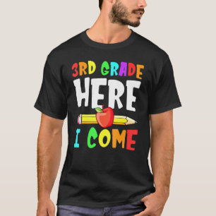 T-shirt 3e Année Je Reviens À L'École Profès Des Enseignan