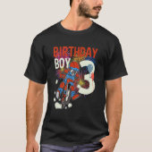 T-shirt 3e anniversaire Dirt Bike Party Offroad Vélo 3 (Devant)