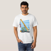 T-shirt 3e anniversaire pour enfants de 3 ans B jour (Devant entier)