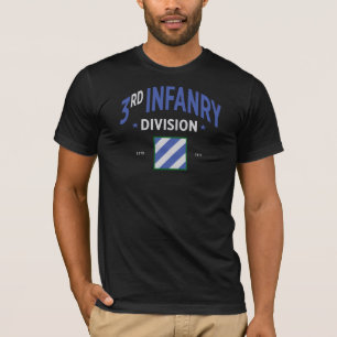 T-shirt 3e division d'infanterie - armée américaine