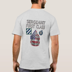 T-shirt 3e division d'infanterie Sergent de première class