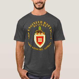 T-shirt 3e ingénieur Bn Beavers Fort Stewart Georgia