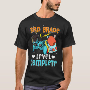T-shirt 3e niveau de niveau complet contrôleur de jeu Dern