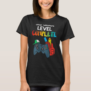 T-shirt 3e niveau de niveau complet contrôleur de jeu Dern