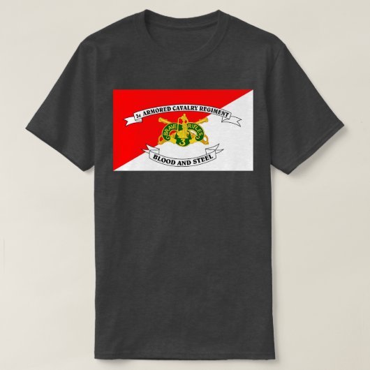 T-shirt 3e régiment de cavalerie blindée (Design devant)