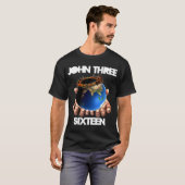 T-shirt 3h16 de John (Devant entier)