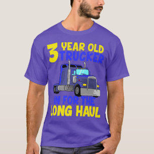 T-shirt 3rd Birthday Camion Kids Camion Driver Boys 