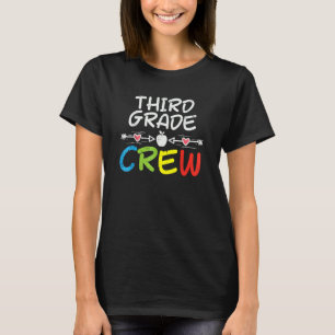 T-shirt 3rd Crew First Day Of School Boys Girl