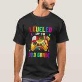 T-shirt 3Rd Grade Gamer First Day Of Third Grade Boys Back (Devant)