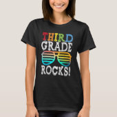 T-shirt 3rd Grade Rocks Third Grade Squad Back To School T (Devant)