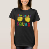 T-shirt 3rd Grade Squad Back To School Third Grade Teacher (Devant)