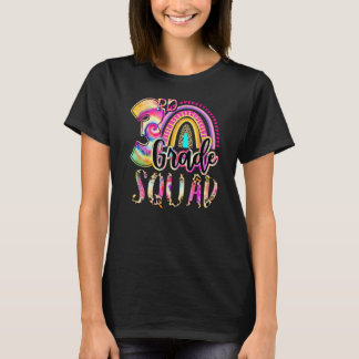 T-shirt 3rd Grade Squad Tie Dye Back To School Teacher Stu