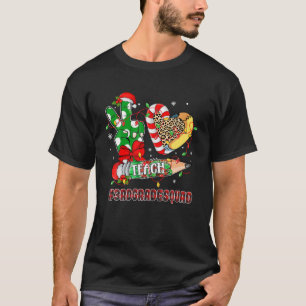 T-shirt 3Th Grade Squad Third Grade Teacher Xmas 3Rd Grade
