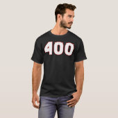 T-shirt 400 Nombre (Devant entier)