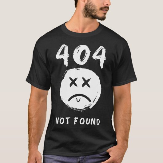 T-shirt 404 introuvable (Devant)