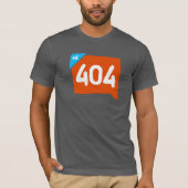 T-shirt 404 Klout non trouvé (Devant)