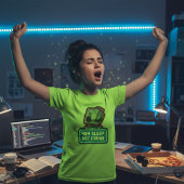 T-shirt 404 Sommeil introuvable - Robot Pixel de technolog