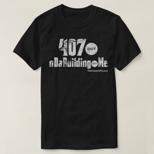 T-shirt 407 points nDaBuilding point moi (Design devant)