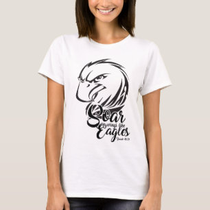 T-shirt 40:31 d'Isaïe - montez sur des ailes comme des