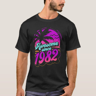 T-shirt 40 Ans 40e anniversaire Célébration Awesome Sin