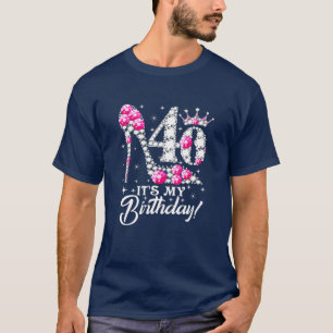 T-shirt 40 Ans C'est mon 40e anniversaire Drôle Diam rose