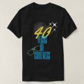 T-shirt 40 ans de fraîcheur (Design devant)