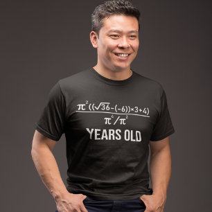 T-shirt 40 ans d'équation Funny 40e anniversaire math