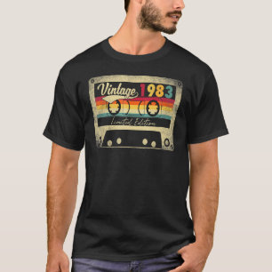 T-shirt 40 ans Vintage 1983 40e anniversaire 20