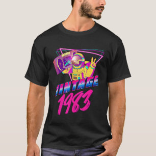 T-shirt 40 ans Vintage 1983 40e anniversaire 59