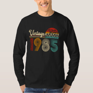 T-shirt 40 Ans Vintage Fabriqué En 1985 Rétro 40e Naissanc