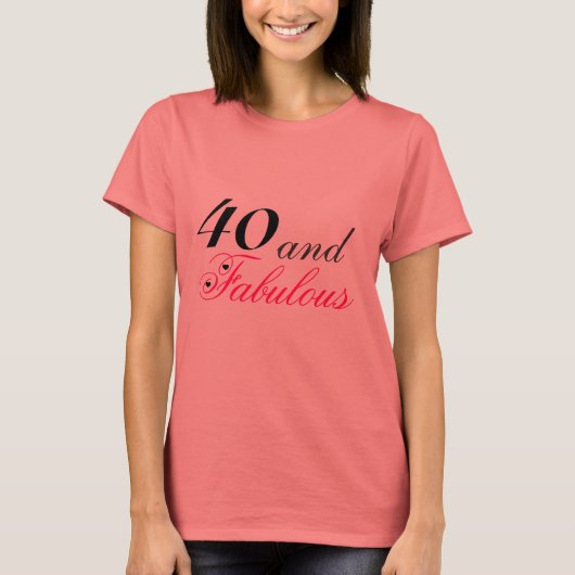 T-shirt 40 et fabuleux (Devant)