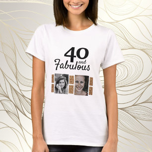 T-shirt 40 et Fabulous Gold Parties scintillant 2 Photo 40
