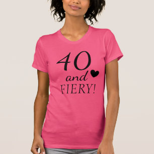 T-shirt 40 et quarantième citation d'anniversaire
