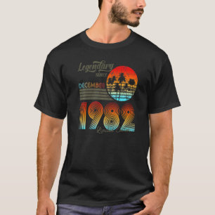 T-shirt 40. Légendaire anniversaire depuis décembre 1982