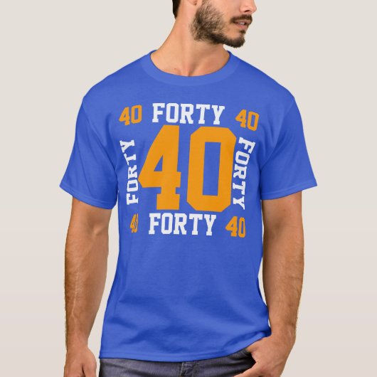 T-shirt 40 quarante (Devant)