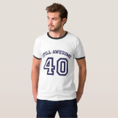 T-shirt 40e anniversaire (Devant entier)