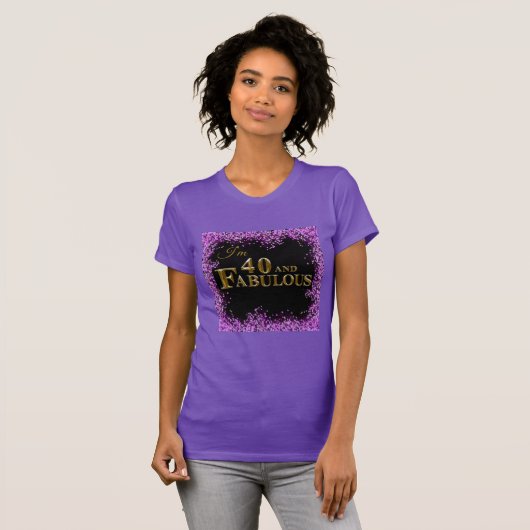 T-shirt 40e anniversaire (Devant entier)