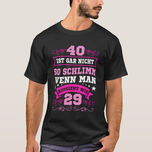 T-shirt 40E Anniversaire (Devant)
