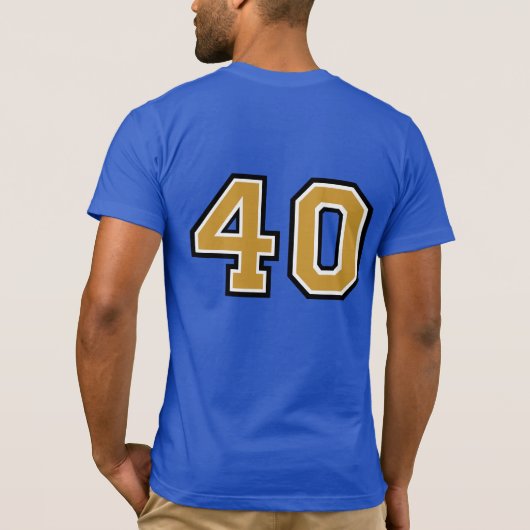 T-shirt 40e anniversaire (Dos)