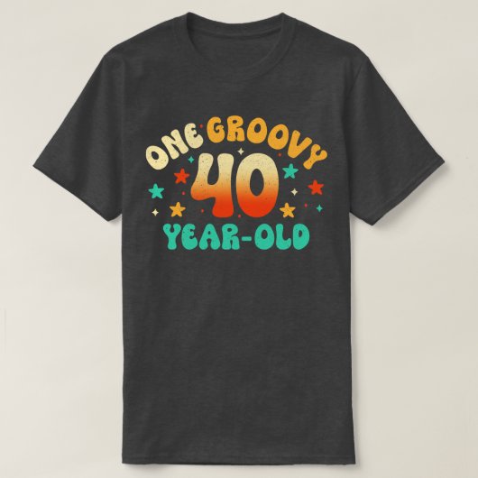 T-shirt 40e anniversaire 2 (Design devant)
