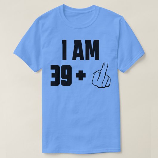 T-shirt 40e anniversaire 40 ans (Design devant)