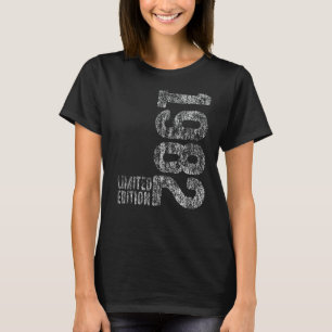 T-shirt 40e anniversaire Dames Mens 40 ans 1982 45